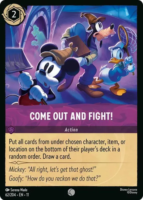 Come Out and Fight! - Cold Foil