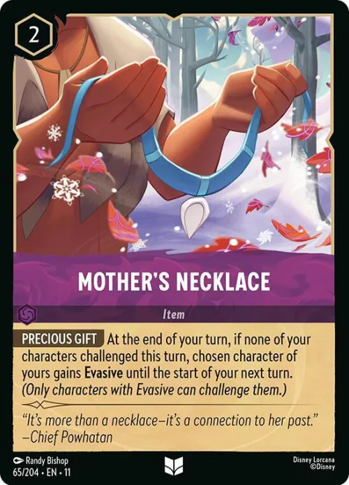 Mother's Necklace - Cold Foil
