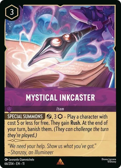 Mystical Inkcaster - Cold Foil