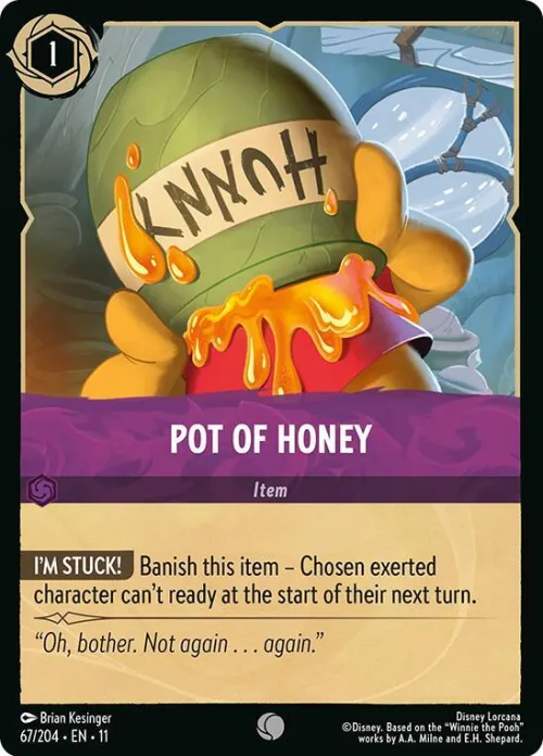 Pot of Honey - Cold Foil