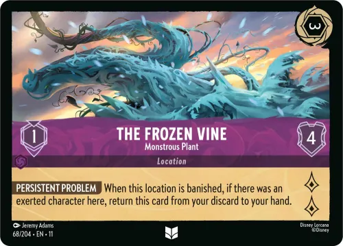 The Frozen Vine - Monstrous Plant - Cold Foil