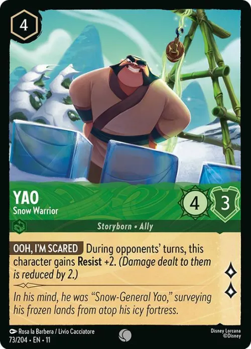 Yao - Snow Warrior - Cold Foil