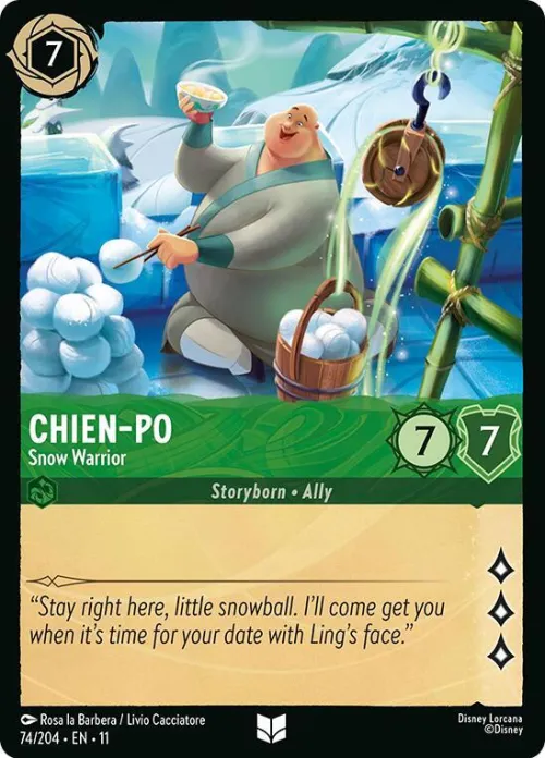Chien-Po - Snow Warrior - Cold Foil