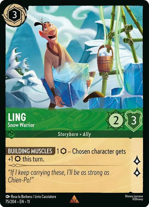Ling - Snow Warrior - Cold Foil