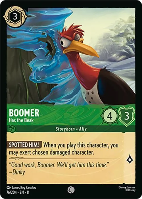 Boomer - Has the Beak - Cold Foil