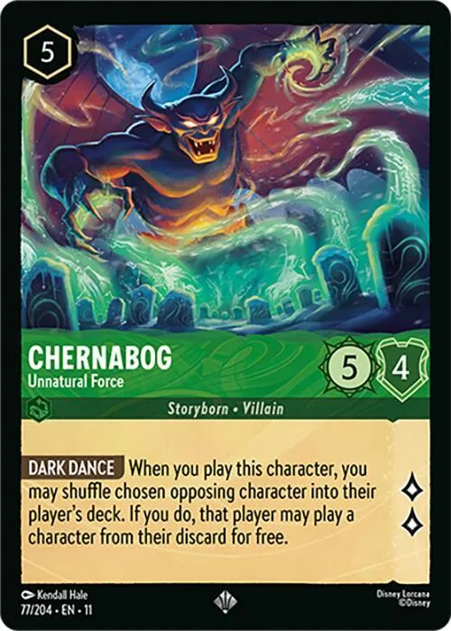 Chernabog - Unnatural Force - Cold Foil