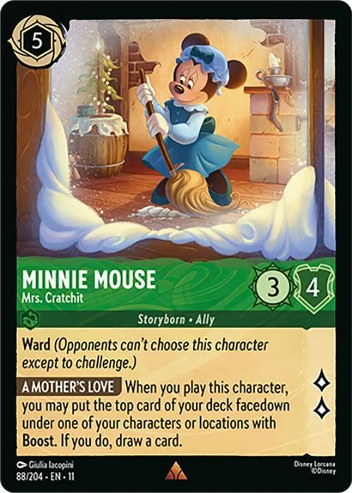 Minnie Mouse - Mrs. Cratchit - Cold Foil