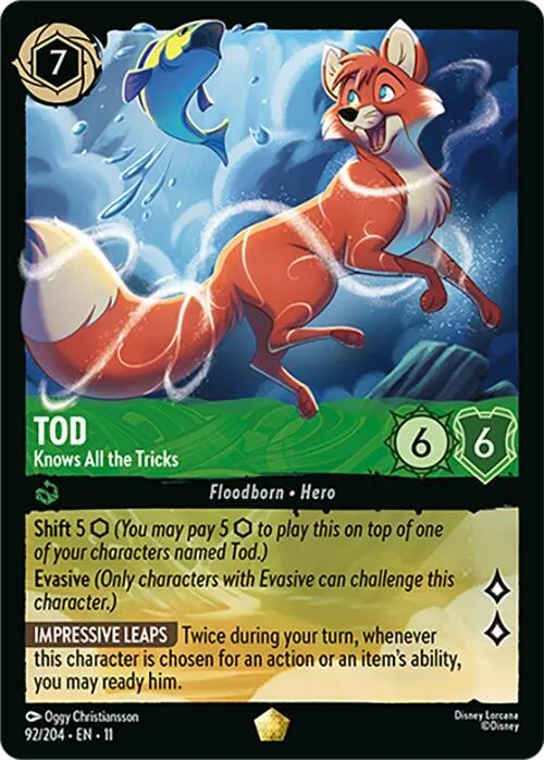 Tod - Knows All the Tricks - Cold Foil