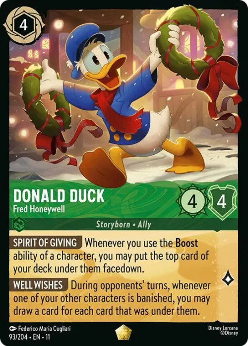 Donald Duck - Fred Honeywell - Cold Foil