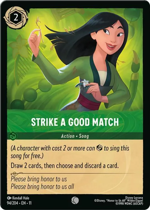Strike a Good Match - Cold Foil