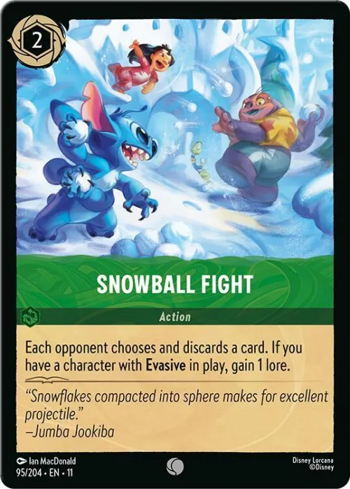 Snowball Fight - Cold Foil