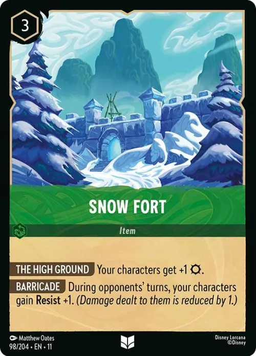 Snow Fort - Cold Foil