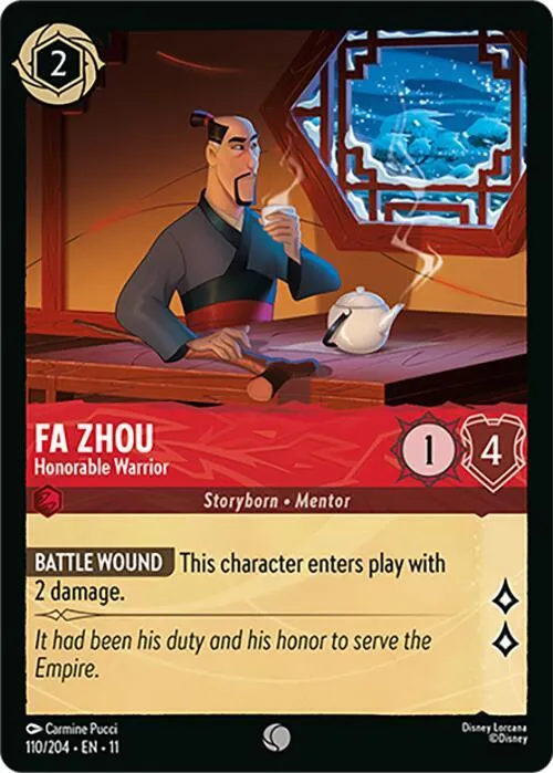 Fa Zhou - Honorable Warrior - Cold Foil