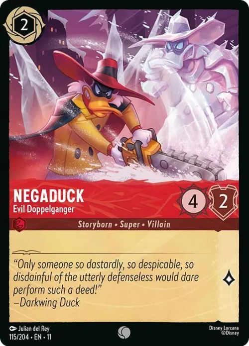 Negaduck - Evil Doppelganger - Cold Foil