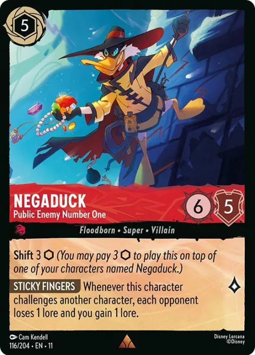 Negaduck - Public Enemy Number One - Cold Foil