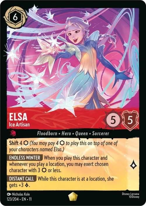 Elsa - Ice Artisan - Cold Foil