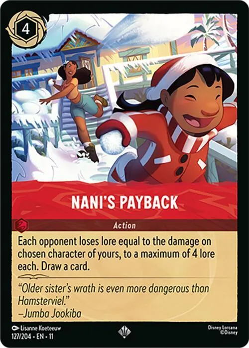 Nani's Payback - Cold Foil