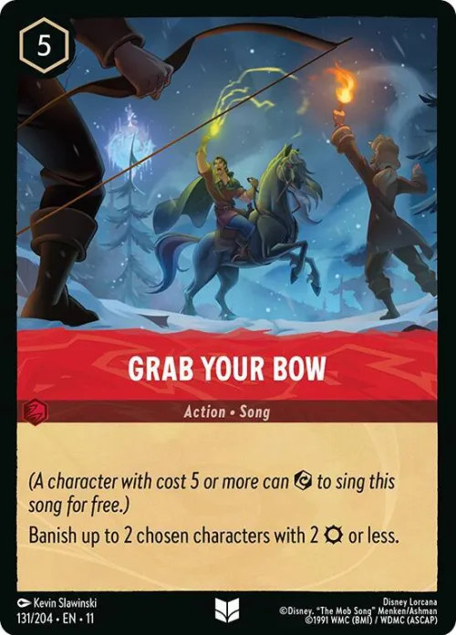 Grab Your Bow - Cold Foil