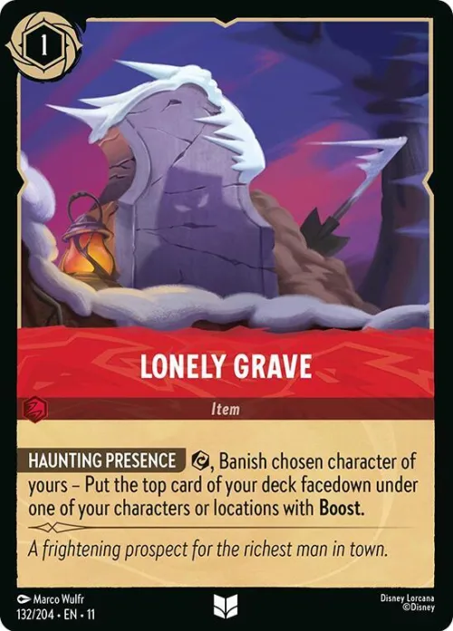 Lonely Grave - Cold Foil