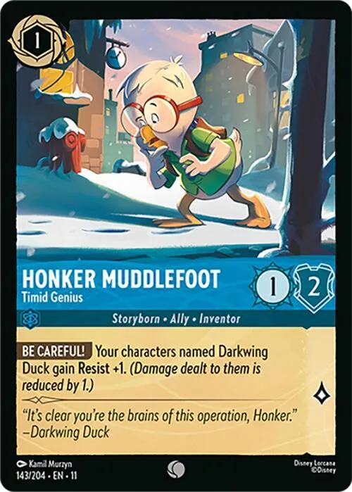 Honker Muddlefoot - Timid Genius - Cold Foil