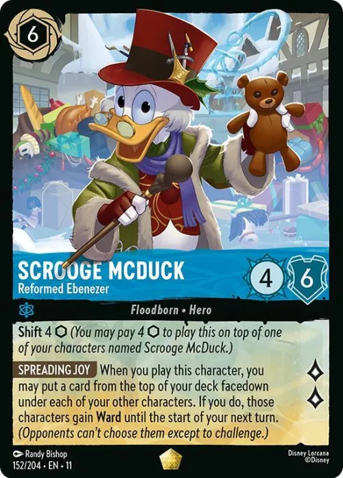 Scrooge McDuck - Reformed Ebenezer - Cold Foil