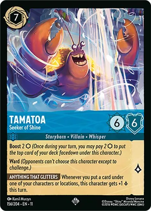 Tamatoa - Seeker of Shine - Cold Foil