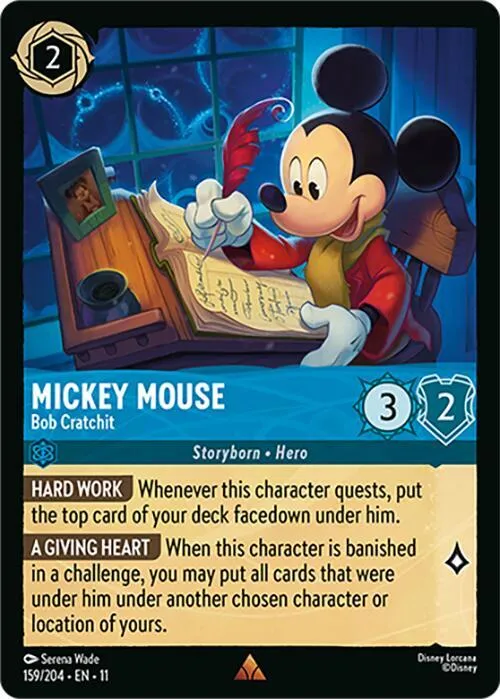 Mickey Mouse - Bob Cratchit - Cold Foil