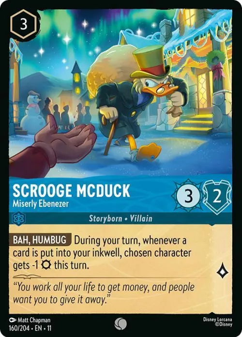 Scrooge McDuck - Miserly Ebenezer - Cold Foil