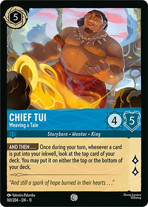 Chief Tui - Weaving a Tale - Cold Foil