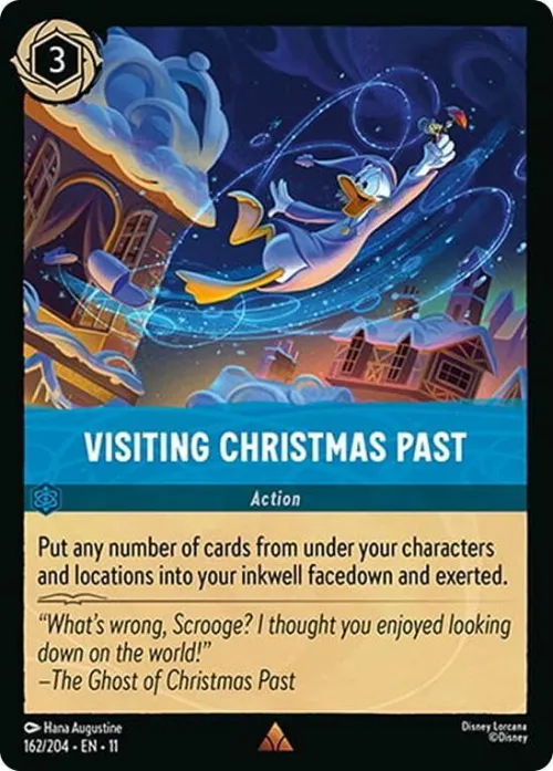 Visiting Christmas Past - Cold Foil