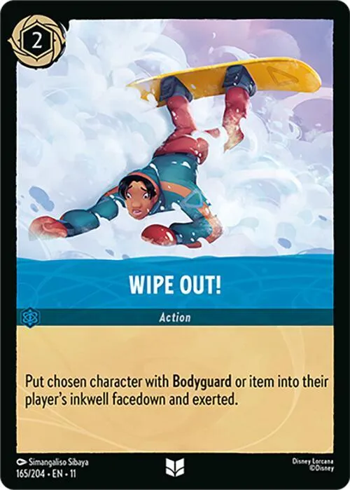 Wipe Out! - Cold Foil