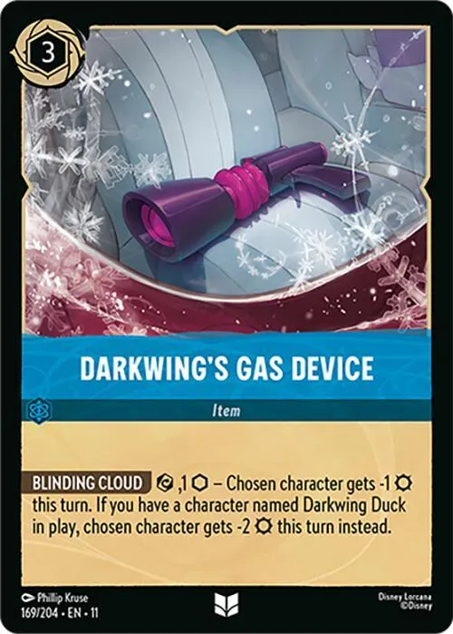 Darkwing's Gas Device - Cold Foil