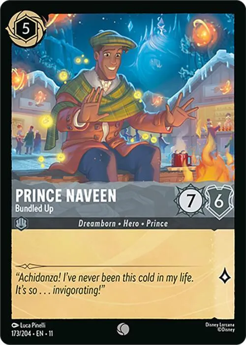Prince Naveen - Bundled Up - Cold Foil