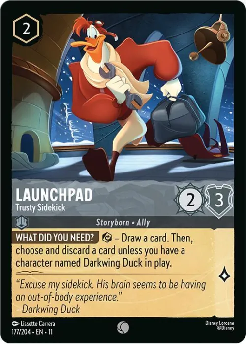 Launchpad - Trusty Sidekick - Cold Foil