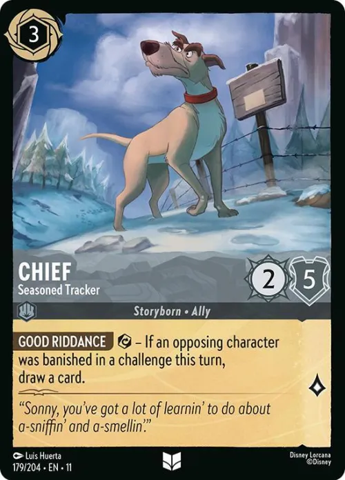 Chief - Seasoned Tracker - Cold Foil