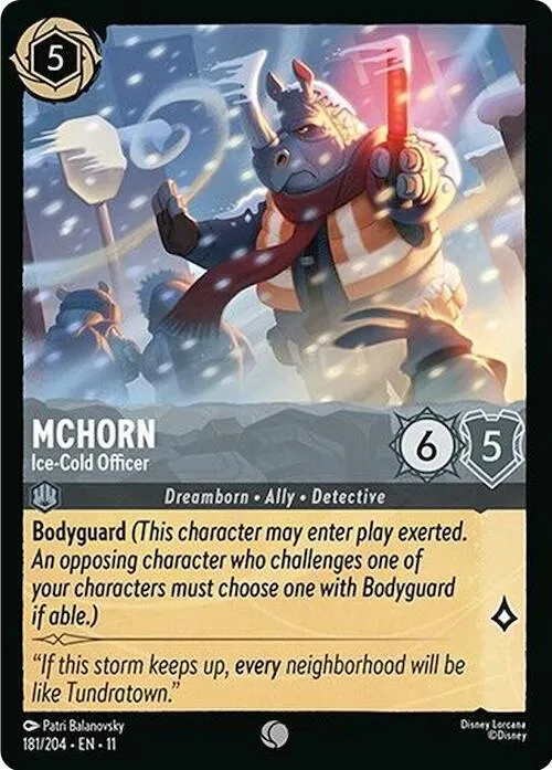McHorn - Ice-Cold Officer - Cold Foil
