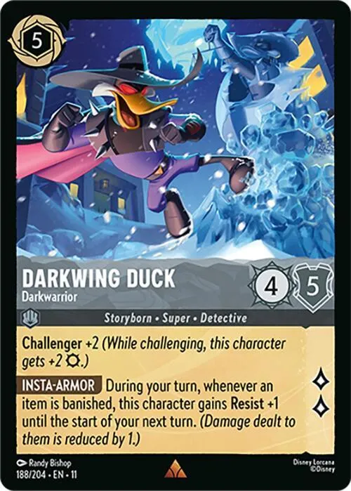 Darkwing Duck - Darkwarrior - Cold Foil