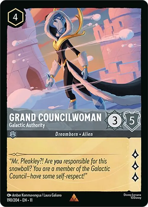 Grand Councilwoman - Galactic Authority - Cold Foil