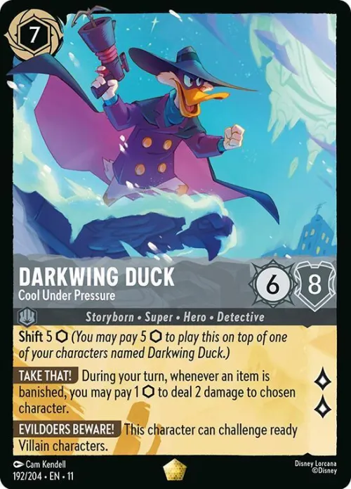 Darkwing Duck - Cool Under Pressure - Cold Foil