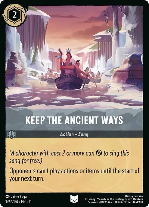 Keep the Ancient Ways - Cold Foil