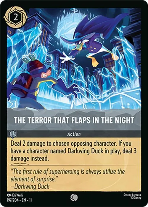 The Terror That Flaps in the Night - Cold Foil