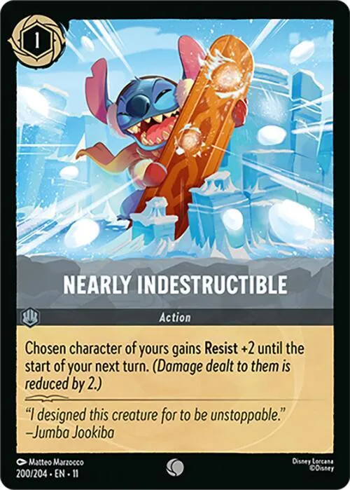 Nearly Indestructible - Cold Foil