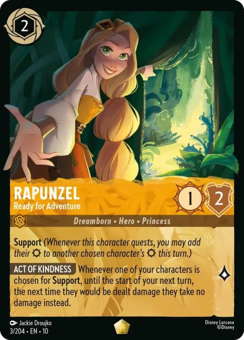 Rapunzel - Ready for Adventure - Cold Foil