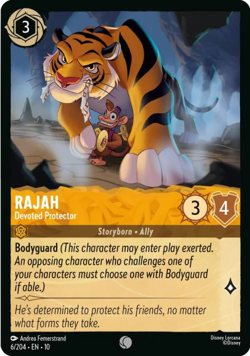 Rajah - Devoted Protector - Cold Foil