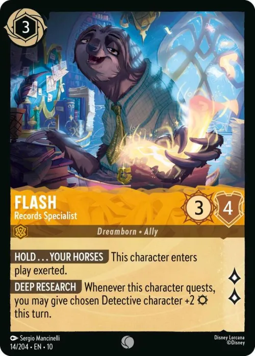 Flash - Records Specialist - Cold Foil