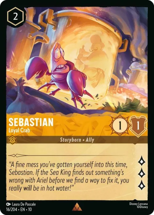 Sebastian - Loyal Crab - Cold Foil