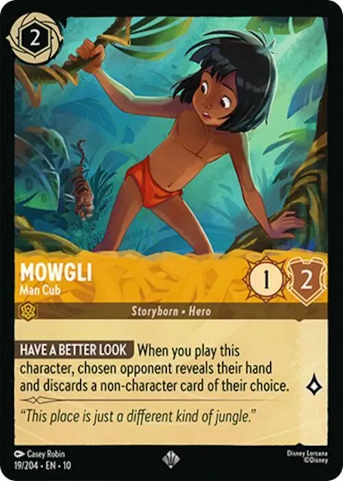 Mowgli - Man Cub - Cold Foil
