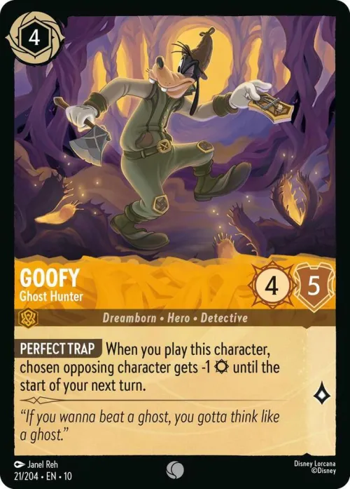Goofy - Ghost Hunter - Cold Foil