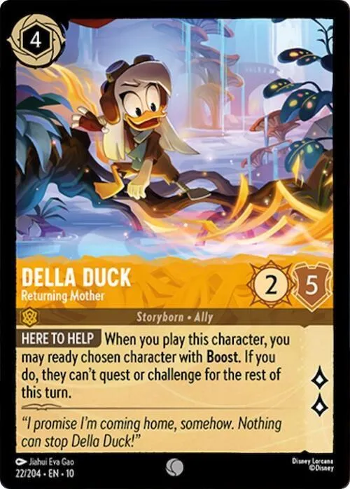 Della Duck - Returning Mother - Cold Foil