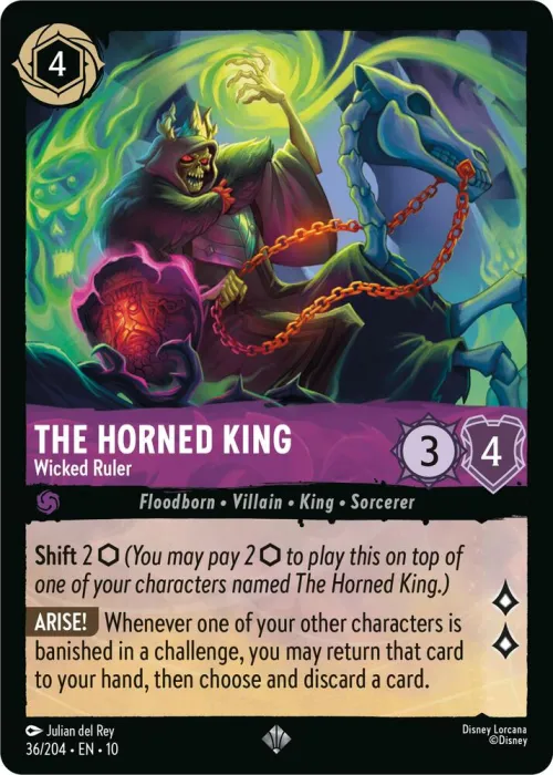 The Horned King - Wicked Ruler - Cold Foil